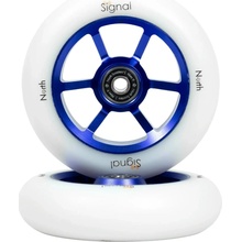North koliesko Signal Pro Scooter Wheels 115mm Violet White VIOLET WH vel. 115mm 2 ks