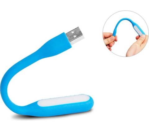 TECHFUN USB lampička - Červená