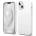 elago Soft Silicone Case - силиконов (TPU) калъф за iPhone 13 (бял)