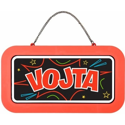Albi Neonová cedulka se jménem - Vojta