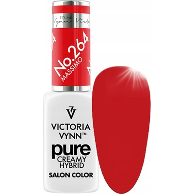 Victoria Vynn Hybridní lak Červený Kolekce Pomodoro 264 Massimo