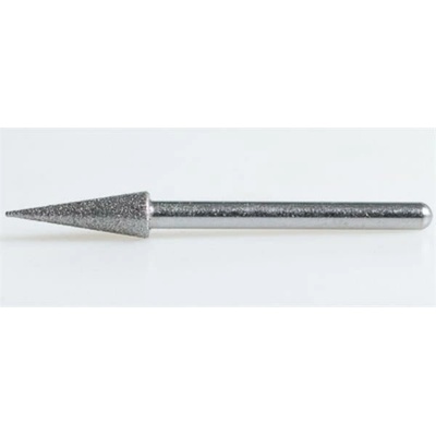 Tělísko brusné pr. 5,0 x 15 mm, kuželové, Diamantové, stopka pr. 3,0mm
