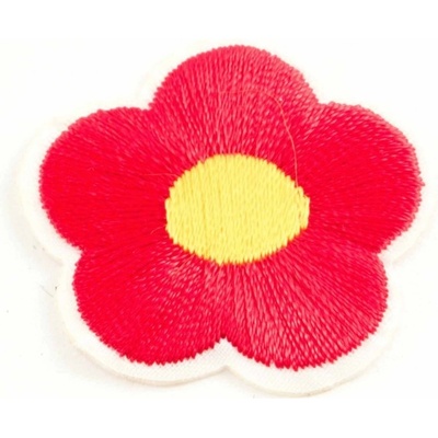 Nažehlovací záplata - Kvietok - rozměr 3 cm x 3 cm