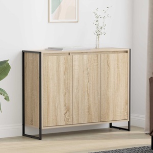 vidaXL Страничен шкаф Дъб сонома 96, 5 x 30 x 75 см Инженерна дървесина (886607)