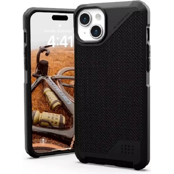 Urban Armor Gear Калъф UAG - Metropolis LT Kevlar MagSafe, iPhone 15 Plus, черен (114308113940)