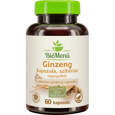 BioMenü bio Sibírsky Ženšen kapsuly 60 ks