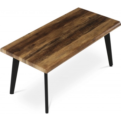 Autronic CT-F4412 OLW 120 x 60 x 55 cm dekor staré dřevo / černý lak – Zboží Mobilmania