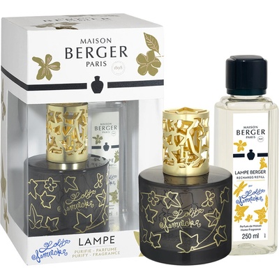 Maison Berger Paris Darčeková sada katalytická lampa Pure Lolita Lempicka čierna + náplň 250 ml