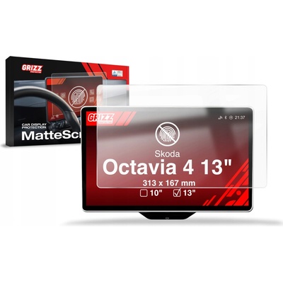 GRIZZ Protector, Ochrana displeje MatteScreen, Škoda Octavia IV, 2024- , Display 13" – Zboží Živě