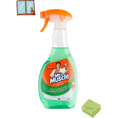 Mr. Muscle čistič na okná 5v1 zelený 500 ml