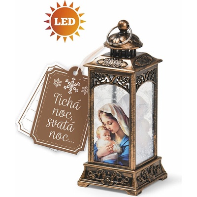 ARGUS Vánoční dekorace a dárek lucerna s LED světlem 23650004
