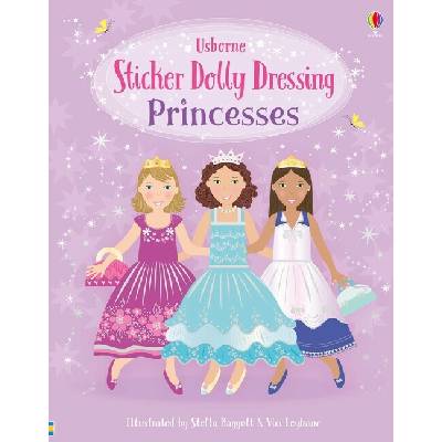 Sticker Dolly Dressing Princesses - Fiona Watt, Vici Leyhane ilustrácie