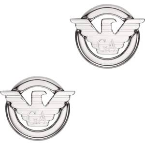 Emporio Armani Унисекс стоманени обеци Emporio Armani Eagle Logo EGS3238040 Emporio Armani | Mnogotsveten | МЪЖЕ | UNI