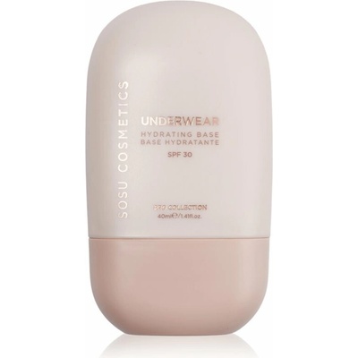 SOSU Cosmetics Underwear Hydrating Base podkladová báze s hydratačním účinkem SPF30 40 ml