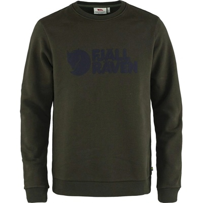 Fjallraven Logo Sweater čierna