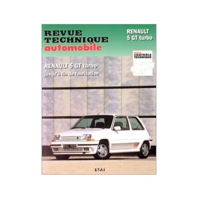 Renault 5 GT Turbo - avec complément carrosserie et dossier contrôle technique | Etai