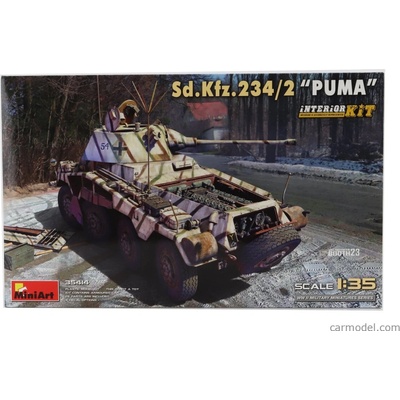 Miniart Tank Interior Kit Sd.kfz. 234/2 Puma Tank Military 1945 / 1:35