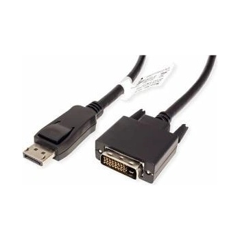 Roline Кабел VALUE 11.99. 5611, DisplayPort M - DVI M, 3.0 м, Черен, 11.99. 5611
