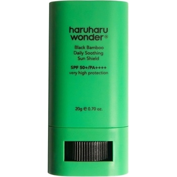 Haruharu Wonder Black Bamboo Слънцезащитен стик за лице, SPF50+, 20 g
