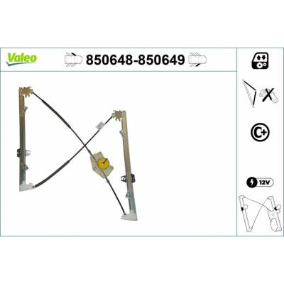 Mechanizmus zdvíhania okna VALEO 850648