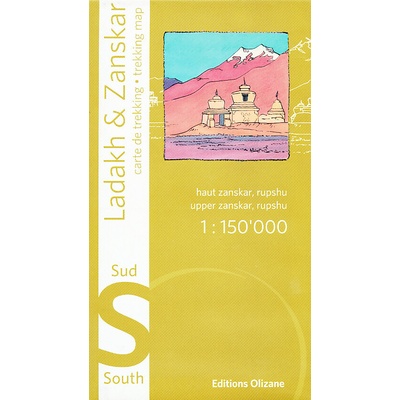 mapa Ladakh Zanskar south 1:150 t. voděodolná