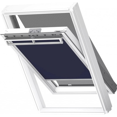 Velux DOP MK06 DKL1100 tmavě modrá + markýza