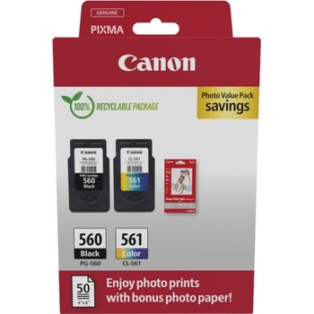 Canon PG-560 / CL-561 Photo Value Pack (3713C008)
