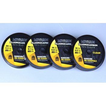 MIVARDI Fluorocarbon Xtra Supple Čirý 20m 20lb