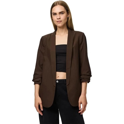 PIECES Сако Pieces Boss 3/4 blazer - Brown (Hot Fudge)