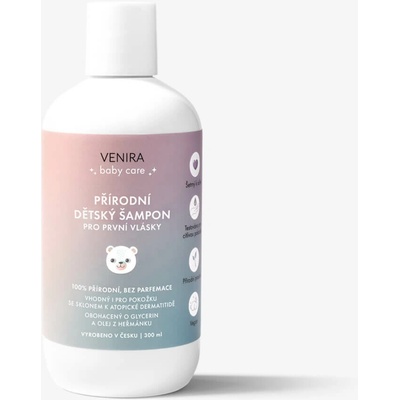 VENIRA prírodný detský šampón na prvé vlasy, 300 ml
