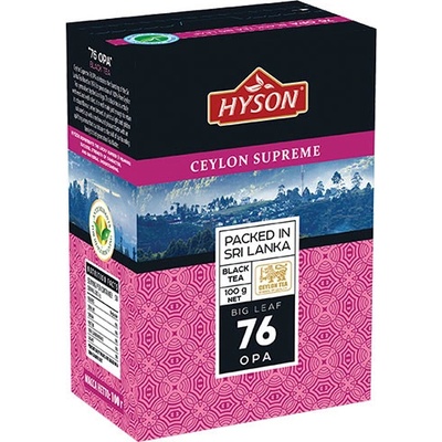 Hyson Černý čaj Premium OPA sypaný čaj 100 g