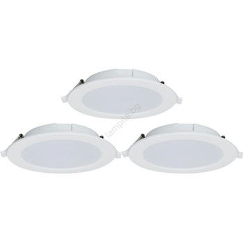 Aigostar Aigostar-К-кт 3x LED Димируема лампа за вграждане MESH 15W/230V 2700K-6500K Ø 17 см (AI1989)