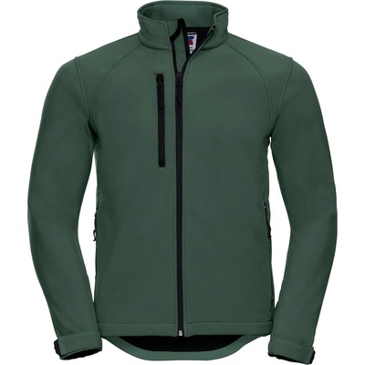 Russell Athletic 140m / Мъжко трислойно софтшел яке - бутилково зелено 4xl (10140m54014)