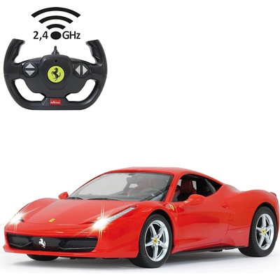 Rastar RC auto Ferrari 458 Italia RTR červená 1:14
