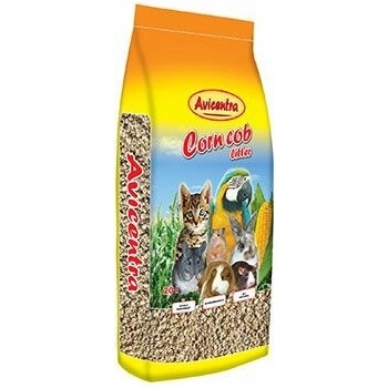 Avicentra kukuřičná podestýlka jemná 20 l