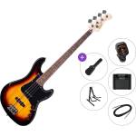 Cort GB34JJ Premium SET 3-Tone Sunburst Електрическа бас китара