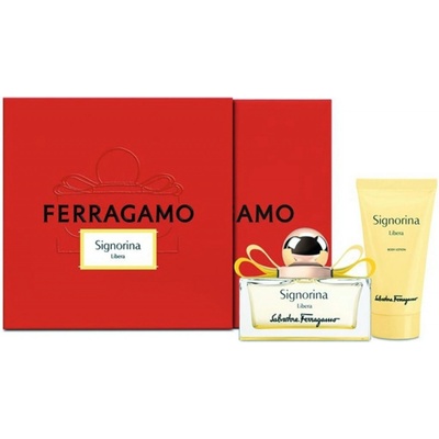 Salvatore Ferragamo Signorina Libera EDP 50 ml + telové mlieko 50 ml, darčeková sada