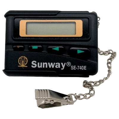 Многофункционален електронен часовник с формата на пейджър Sunway SK-740 E