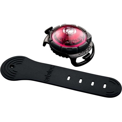 Orbiloc LED světlo na obojek růžové