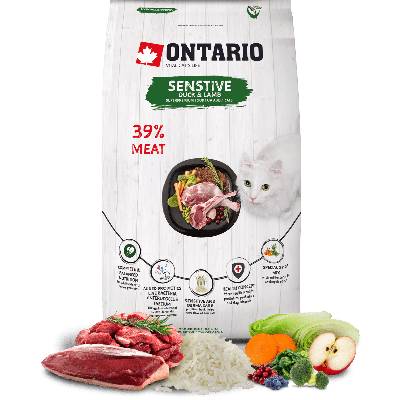 Ontario Cat Sensitive/Derma 6,5kg