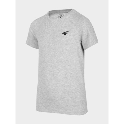 4F dětské HJL22 JTSM001 GREY MELANGE