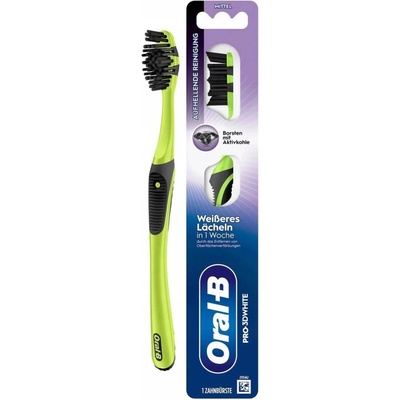 Oral-B Pro-3DWhite Charcoal Střední