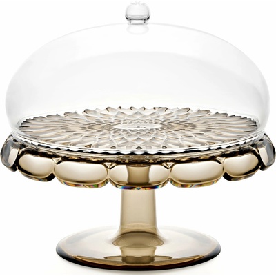 Guzzini 131901STE282 Podnos tortový Vanity 27,7 cm dymový