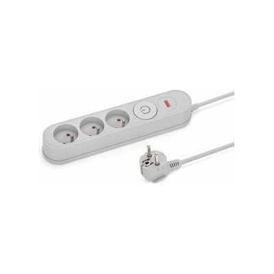 Montis Surge protection strip grey 3 slots 5m MONTIS MT137-5