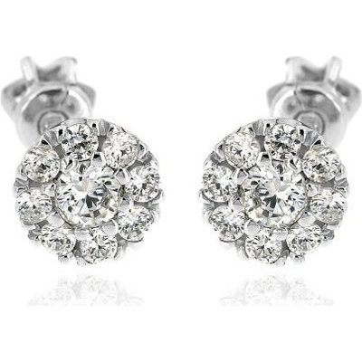 Zlatnictví U Kostela zlaté náušnice kytičky 1859bbz