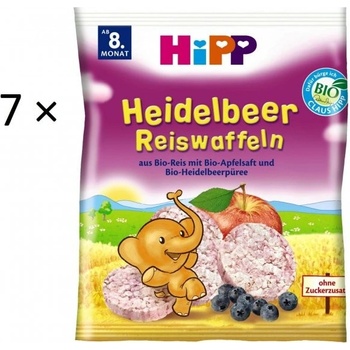 HiPP Bio ryžové oblátky Jablkové 7 x 35 g