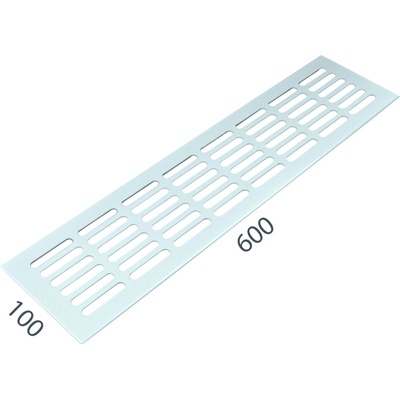 MP KOVANIA s.r.o. SRL ALFA 100 x 600 mm BIL biela lesklá (RAL 9010) 100 mm 600 mm
