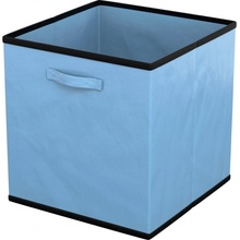 Intirilife 6x skládací látkový úložný box 26,7 x 26,7 x 28 cm modrá