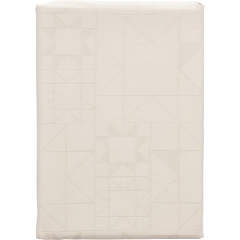 Södahl Покривка за маса Star Damask 140 x 220 см бежова (27168)
