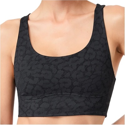 Mandala Дамски спортен сутиен Mandala Women's Sports Bra Printed Sports bra - Leo Black (114-3846-0214)